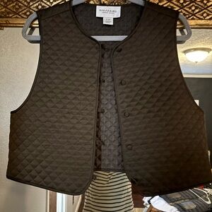 Emanuel Ungaro Quilted Black Vest